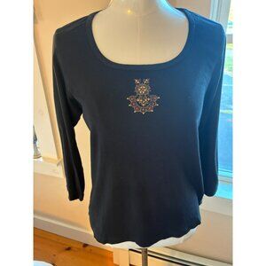 Vintage 90s 00s Y2K Xcit U.S.A. 1/4 Sleeve Shirt